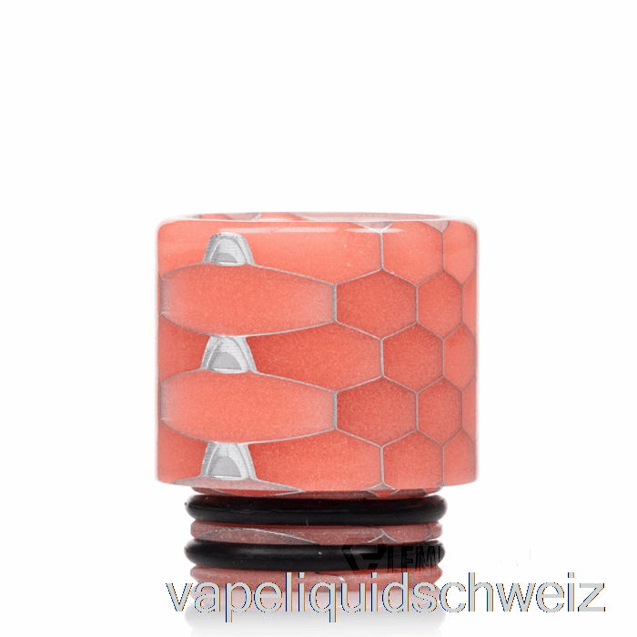 Smok Cobra V1 Resin 810 Drip Tip Noctilucent Pink Vape Ohne Nikotin